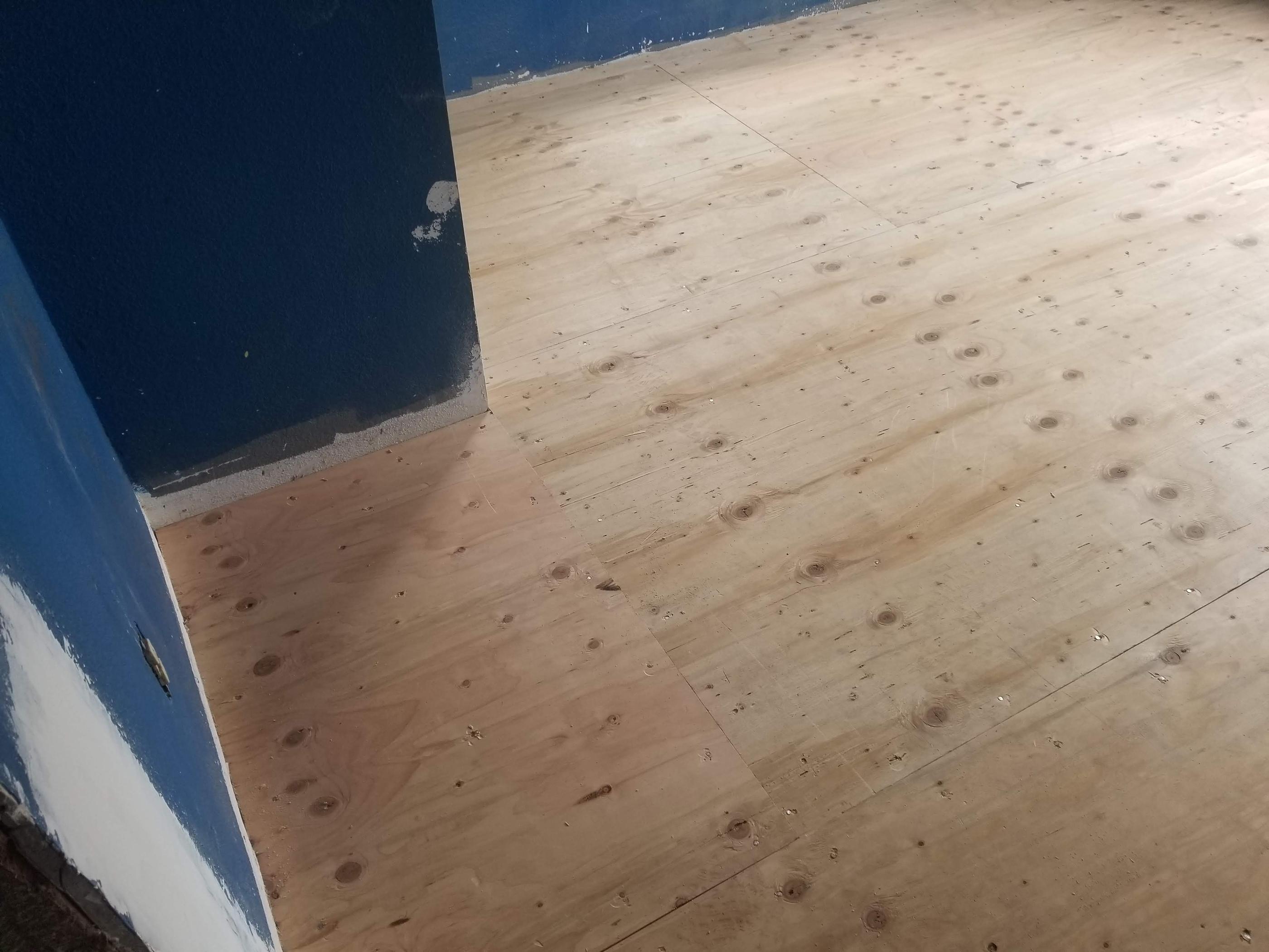 LVT and Underlayment